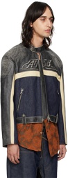 Andersson Bell Black 24 Racing Leather Jacket