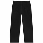 Wood Wood Men's Aaren Dry Twill Pant in Black