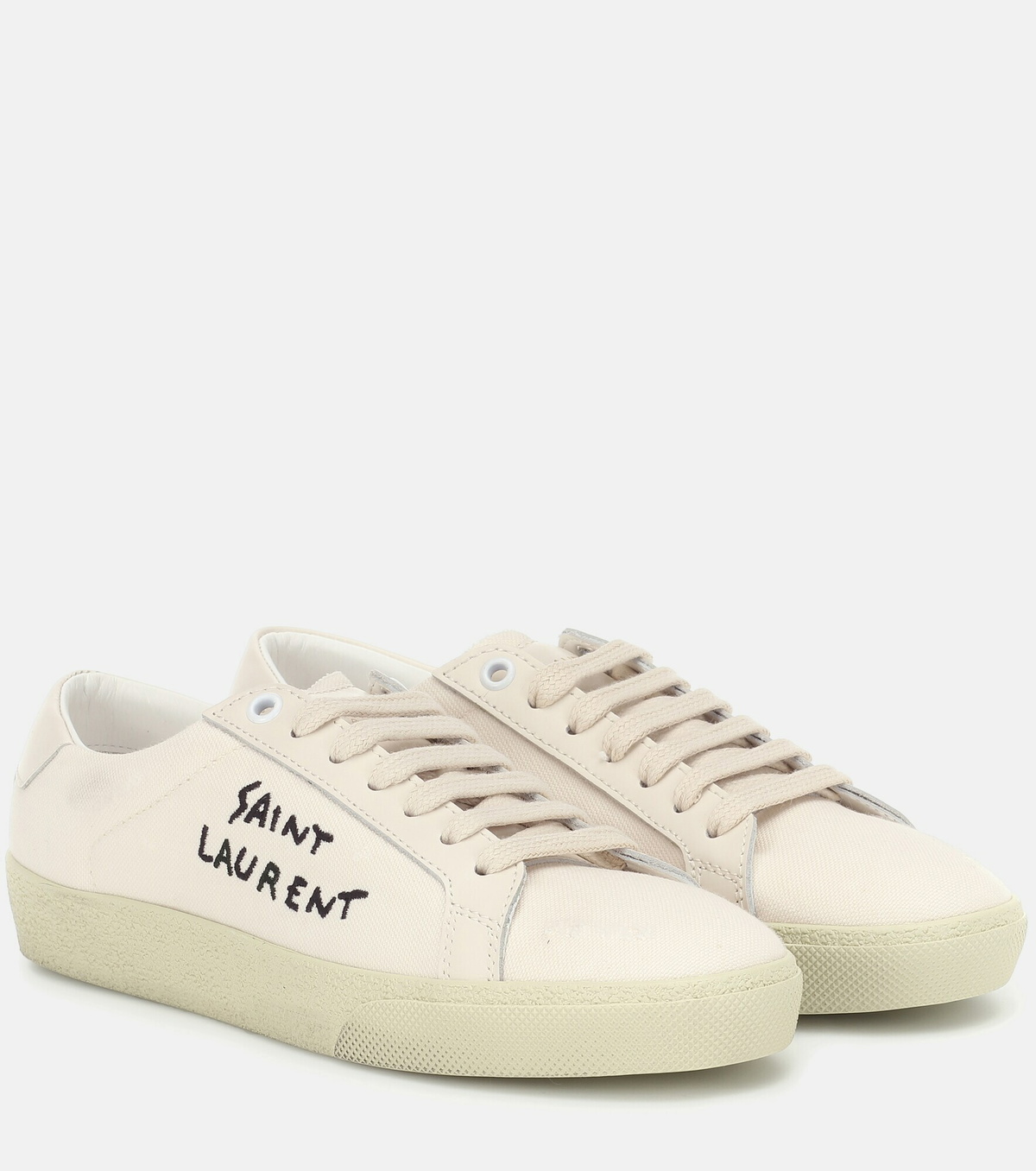 Saint Laurent Court Classic SL/06 canvas sneakers Saint Laurent Saint Laurent Court Classic SL/06 canvas sneakers Saint Laurent