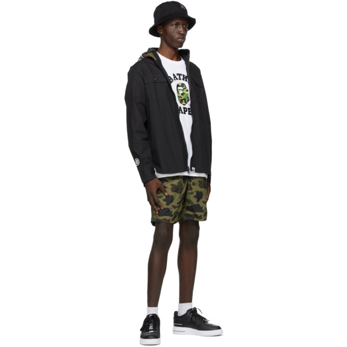 BAPE Khaki Camo 1st Beach Shorts A Bathing Ape