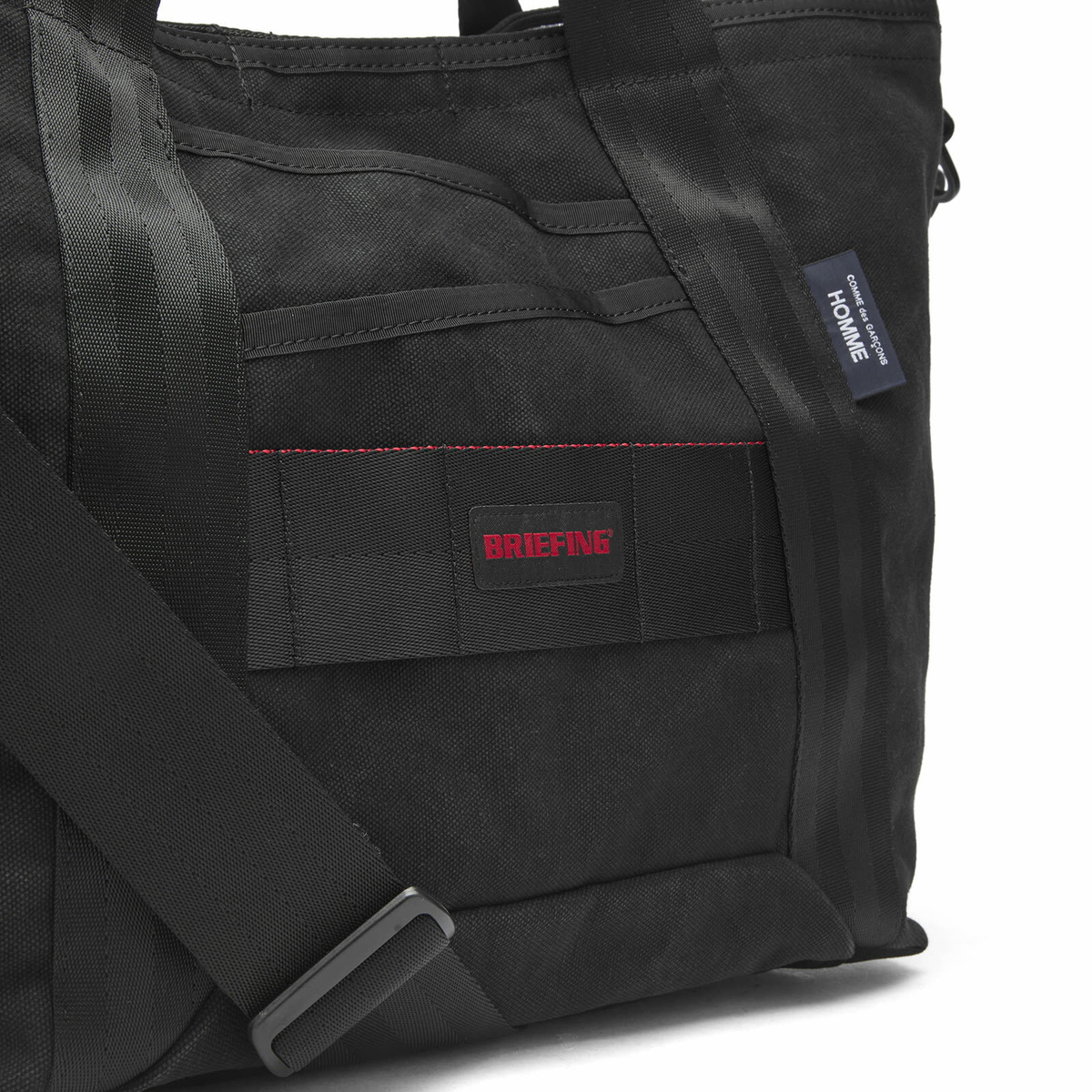 Comme des Garçons Homme Men's Canvas Bag in Black 
