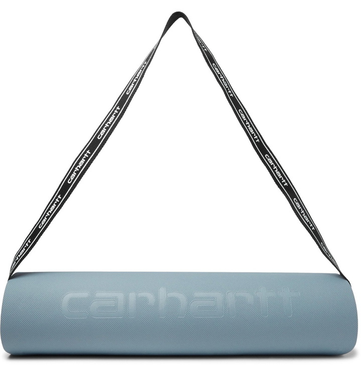 Photo: Carhartt WIP - Script Yoga Mat - Blue