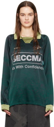 Serapis Green & Blue Football Polo
