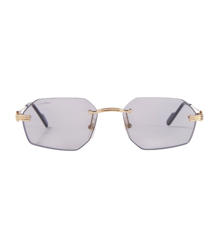 Photo: Cartier Eyewear Collection Première De Cartier rectangular sunglasses