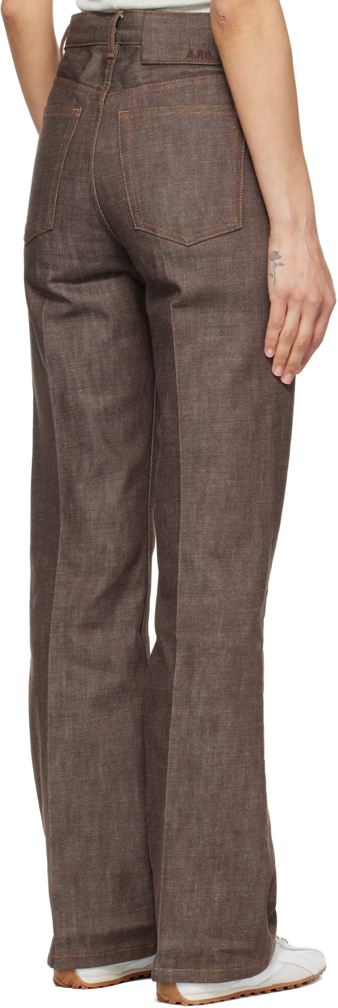 A.P.C. Brown Arno Jeans