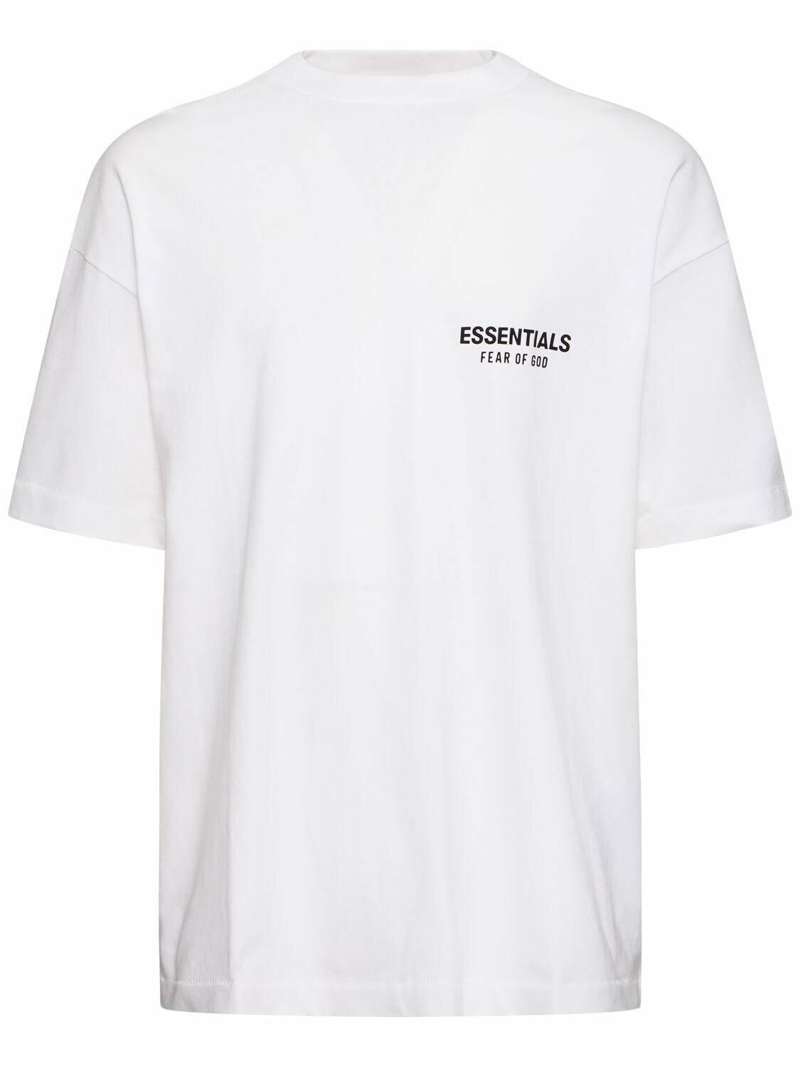 関税込＊FEAR OF GOD ESSENTIALS＊ロゴコットンTシャツ クリーム Buy Fear of God Essentials Short-Sleeve Tee 'Buttercream