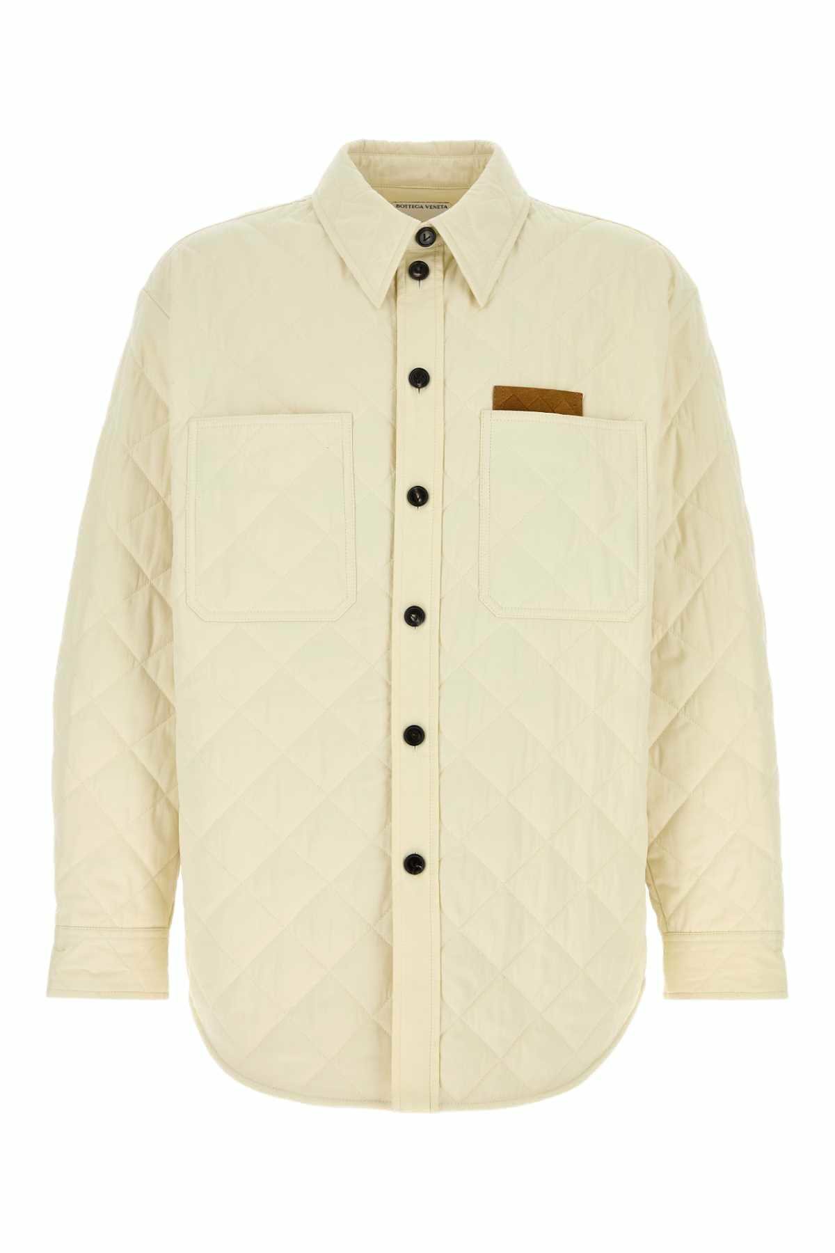 【関税&送料込】Bottega Veneta Beige Cotton Down Jacket Bottega veneta down jacket - Gem