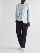 Orlebar Brown - Ullock Unstructured Striped Cotton-Blend Blazer - Blue