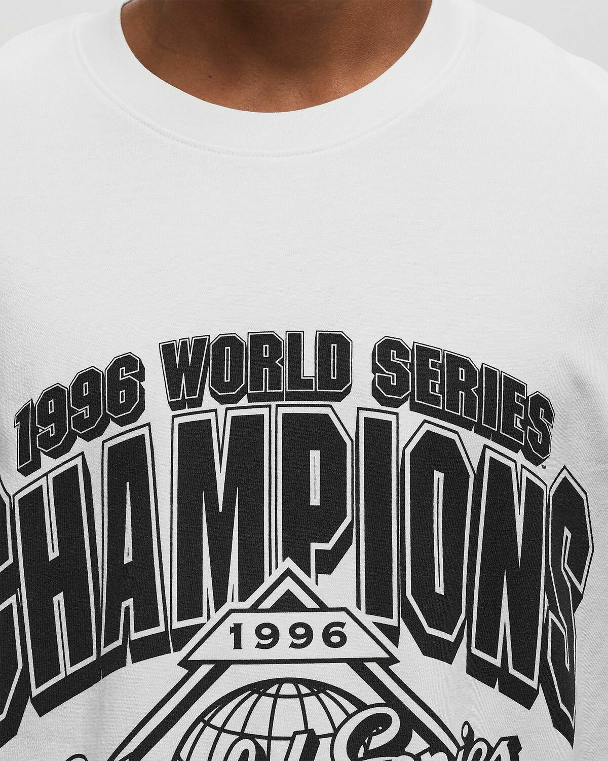 Fanatics Yankees Champs Mono Tee White Mens Shortsleefe