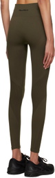 Max Mara Leisure Khaki Pirenei Leggings
