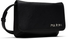 Marni Black 'Marni Mending' Embroidery Shoulder Bag
