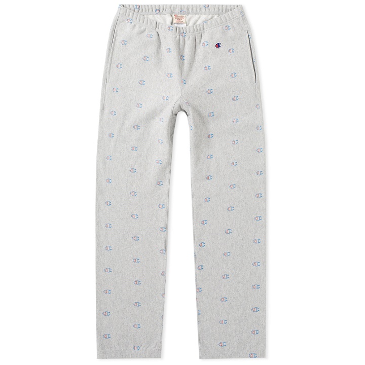 Photo: Champion Reverse Weave All Over Logo Sweat Pant