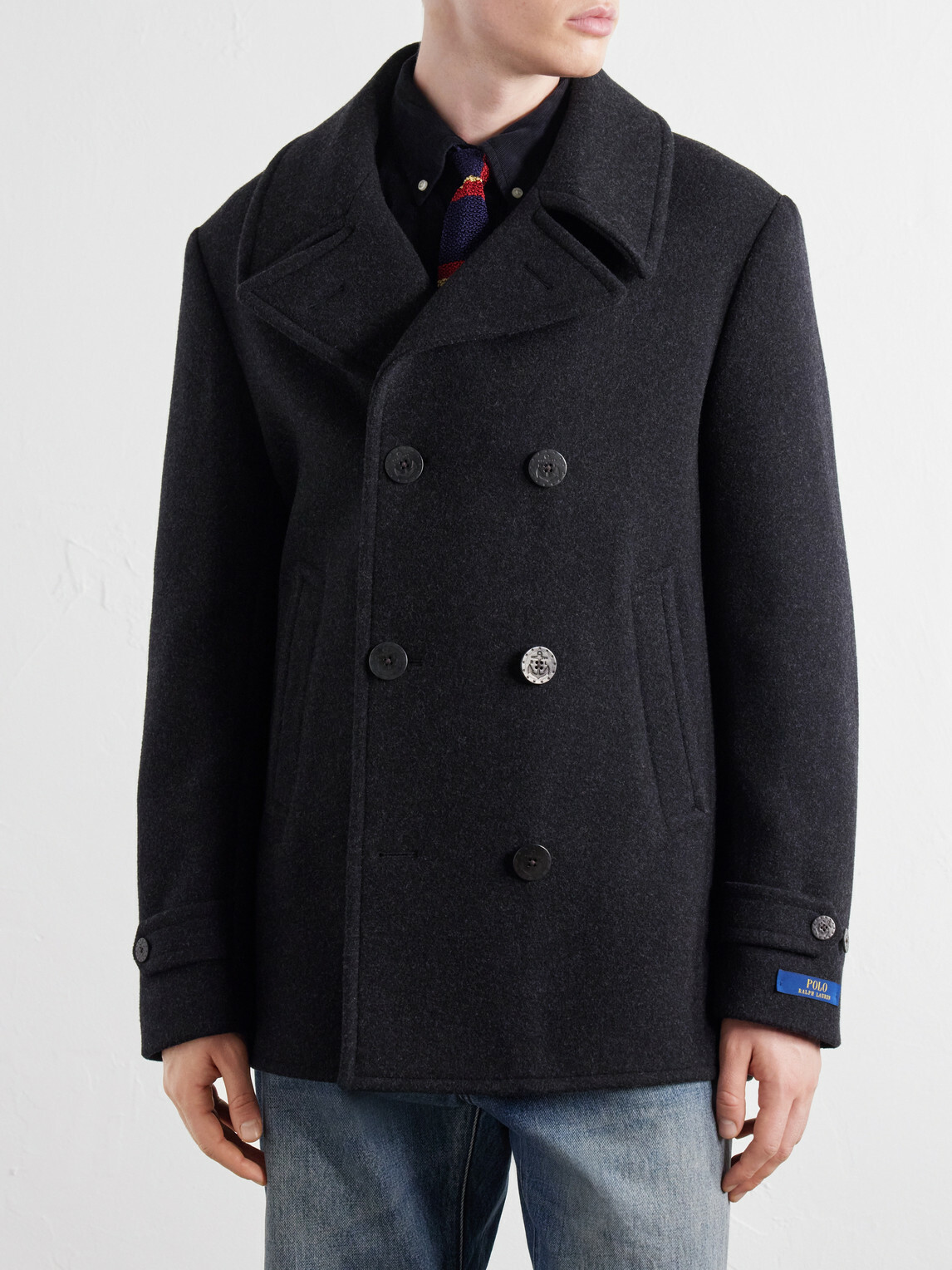 Polo Ralph Lauren - Double-Breasted Wool-Blend Coat - Gray