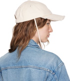 JACQUEMUS Off-White Les Classiques 'La casquette Artichaut' Cap