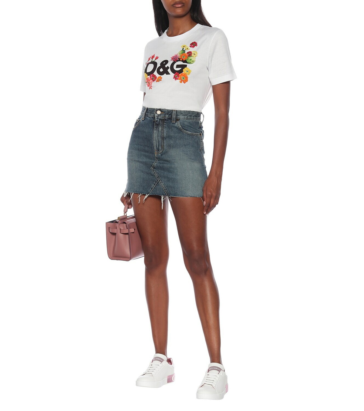 Dolce&Gabbana Portofino leather sneakers