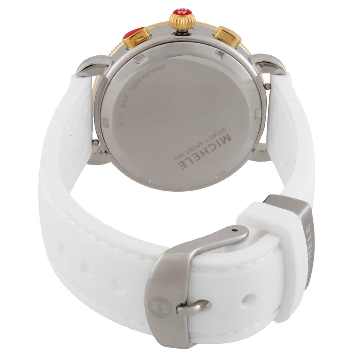 Michele Sport Sail Chronograph Quartz Silver Dial Ladies Watch MWW01P000017