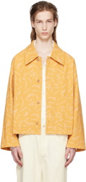 Bode Orange Pooch Jacket