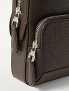Dunhill - 1893 Harness North South Full-Grain Leather Messenger Bag