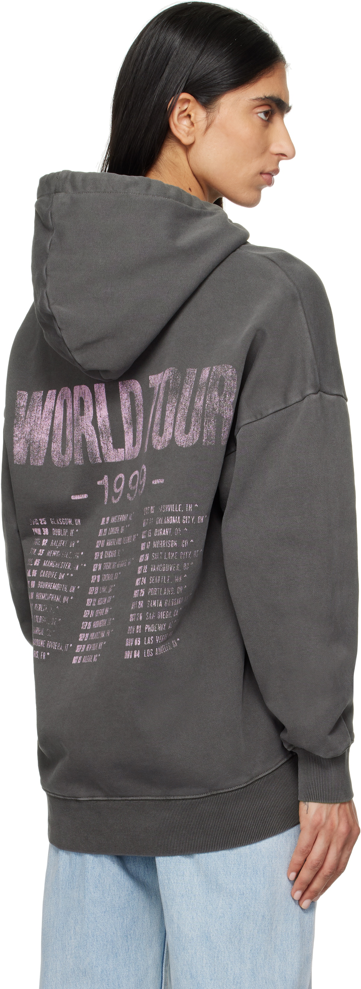 Ksubi Gray World Tour Oh G Hoodie