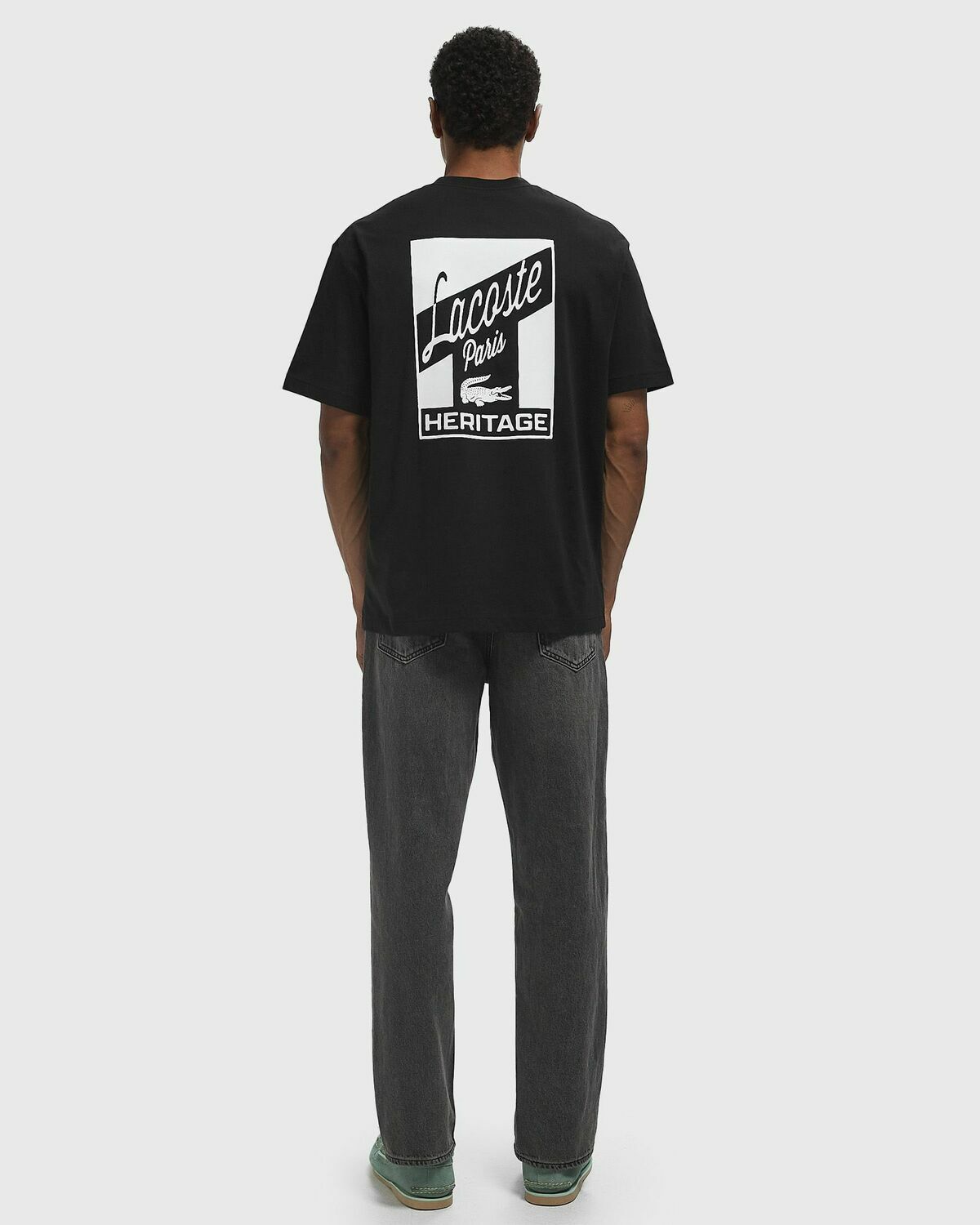 Lacoste T-Shirt Black Mens Shortsleefe