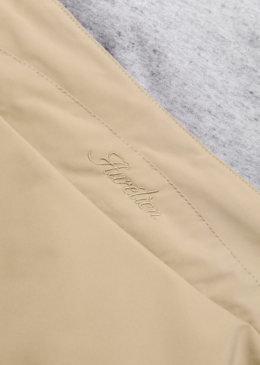 Aurélien Quilted Reversible Shell Gilet Beige