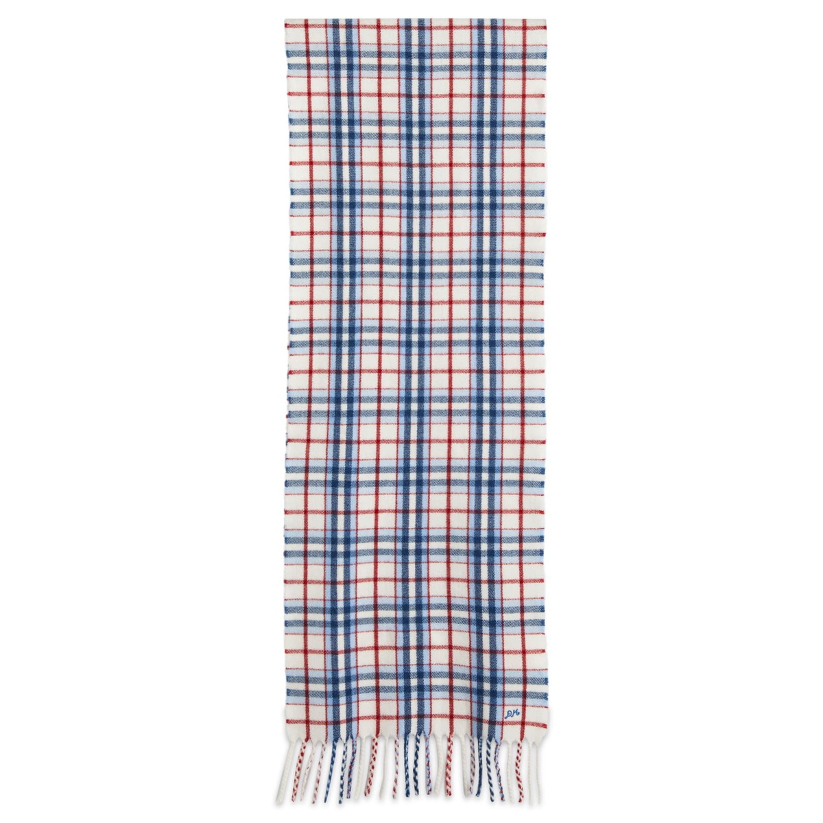 Damson Madder Women's Bonnie Check Scarf in Multi 