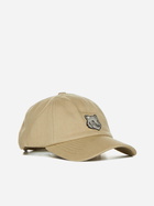 Maison Kitsuné Bold Fox Head Cotton Baseball Cap