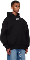 Jean Paul Gaultier Black Lace Label Hoodie