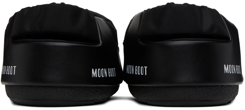 Moon Boot Black Evolution Slippers