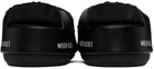 Moon Boot Black Evolution Slippers