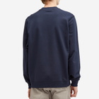 Rapha Men's Logo Sweatshirt in Dark Navy/Hi-Vis Pink