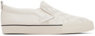 Coach 1941 White Leather Skate Slip-On Sneakers