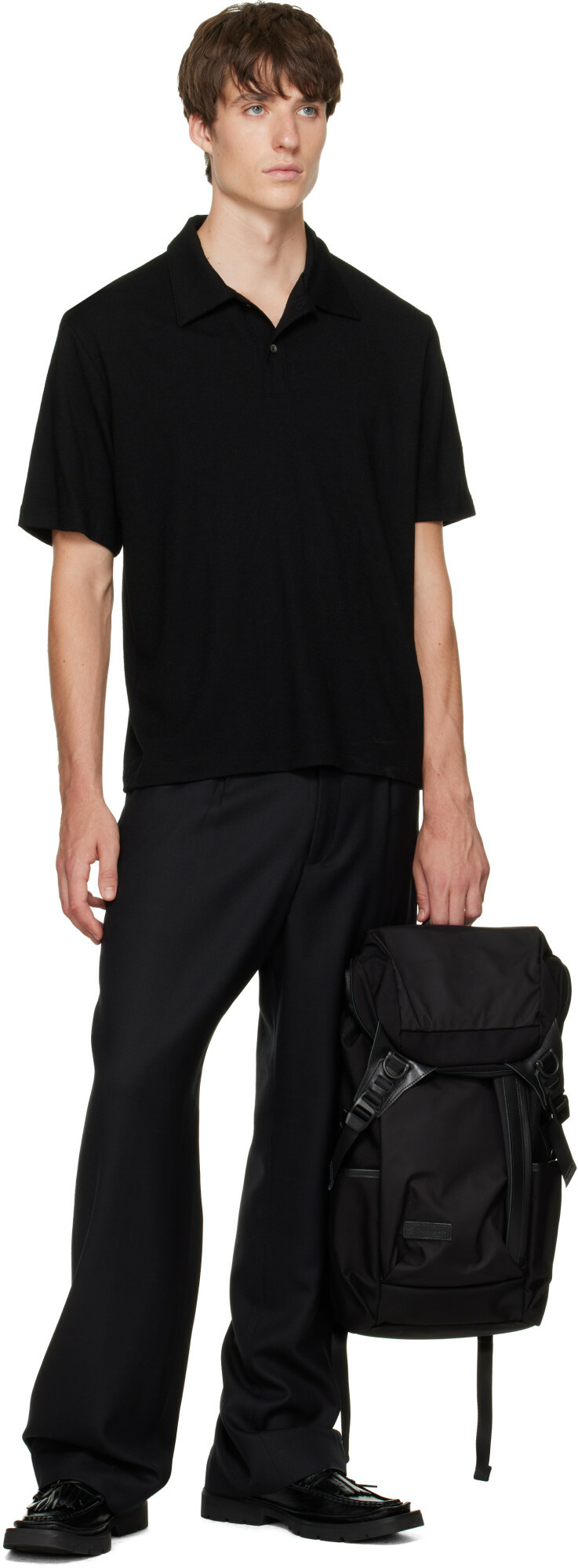 master-piece Black Potential M Backpack