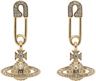 Vivienne Westwood Gold Lucrece Earrings