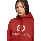 Balenciaga Red BB Hoodie