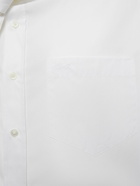 AMI PARIS Scarf Collar Cotton Poplin Shirt