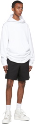 Acne Studios Black Cotton Twill Shorts