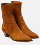 Aquazzura Brunswick suede ankle boots