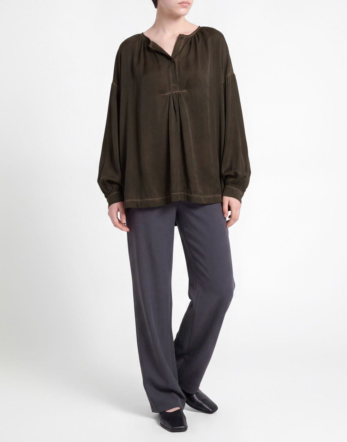 Uma Wang Womens Top in Brown