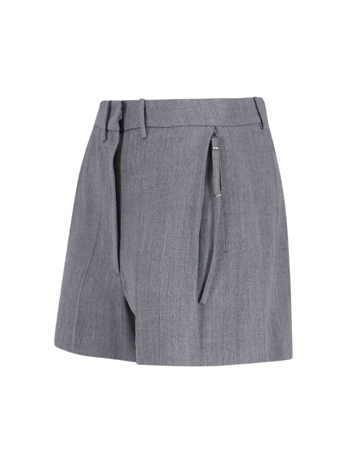 Low Classic Wool Blend Shorts
