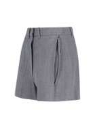 Low Classic Wool Blend Shorts