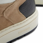 Represent Men's Reptor Leather Sneakers in Hazel White Black