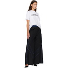 Off-White White Big Logo Bookish T-shirt