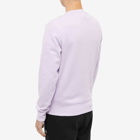 Fred Perry Authentic Men's Embroidered Sweat in Lilac Soul