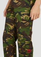 Camouflage Cargo Pants in Green