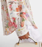 Camilla Sew Yesterday floral cotton blouse