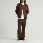 Needles Men's Poly Jacquard Track Pants in Polka Dot