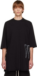 Rick Owens Drkshdw Black Jumbo T-Shirt