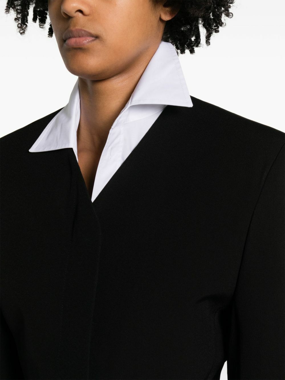 Jacquemus Black La Robe Cubo Blazer Dress