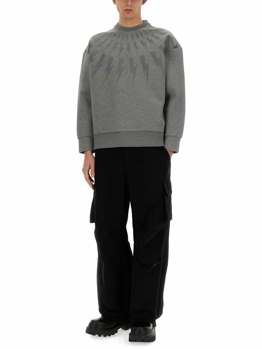 Neil Barrett Thunderbolt Sweatshirt